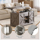 Vividwood Lift Top Coffee Table - 4-in-1 Convertible Design with Hidden Storage (Gray)